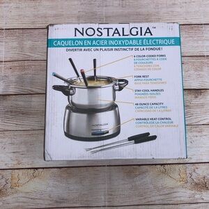 Nostalgia Electrics 8-pc. Fondue Set